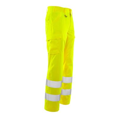 MASCOT SAFE LIGHT arbejdsbukser med lårlommer, hi-vis gul