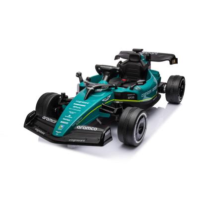 Aston Martin F1 elbil til børn, 4 x 24V, grøn