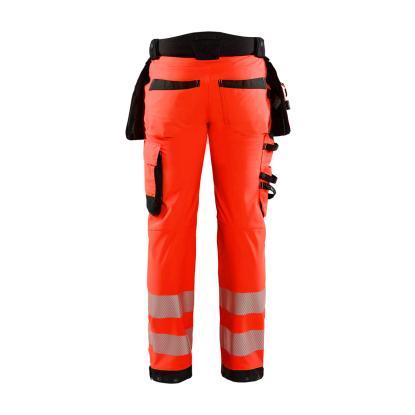 Blåkläder 1820 high vis softshell buks, hi-vis rød/sort
