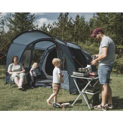 easy camp Skarvan 4 tunneltelt til 4 personer, blå