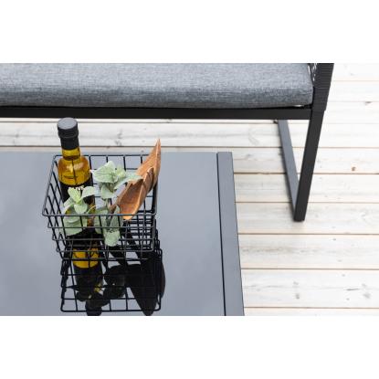 Venture Design Dallas sofasæt, sort/grå
