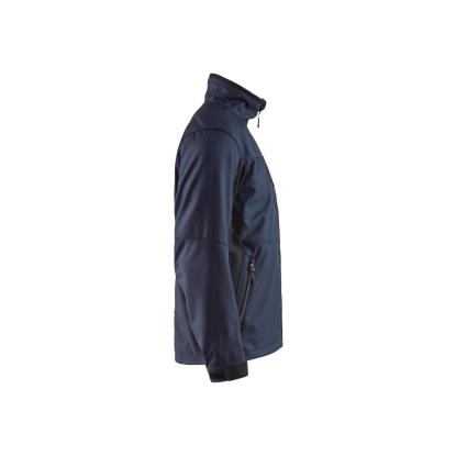 Blåkläder 4950 softshell jakke, mørk marineblå/sort