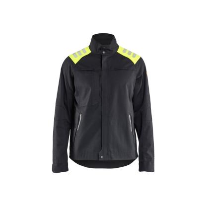 Blåkläder 4407 jakke inherent, sort/hi-vis gul