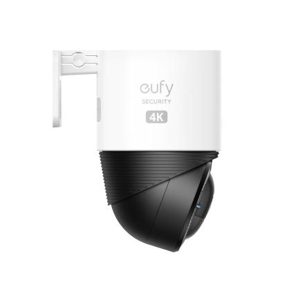 eufy S330 4G LTE sikkerhedskamera med 360° dreje-, vippe- og zoomfunktion, 4K, solcelledrevet