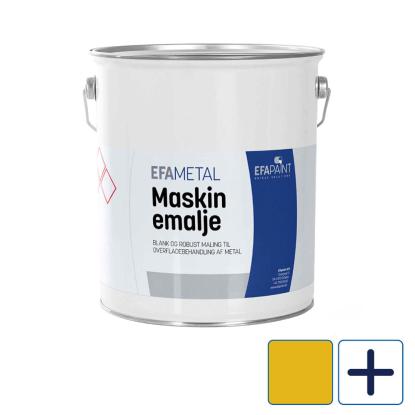 EFAmetal Maskinemalje, Clayson gul, mørk