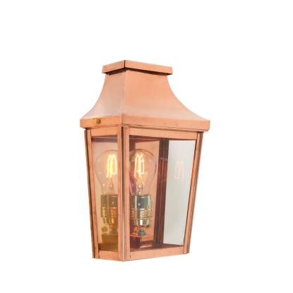 Norlys Chelsea væglampe, E27, IP44 - 31 x 21 cm, kobber