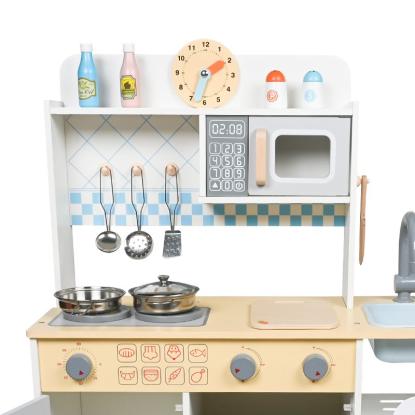 Kids Zone legekøkken, 69 x 26 x 76,6 cm, gul