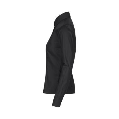 Seven Seas SS710 Poplin skjorte, modern, dame, sort