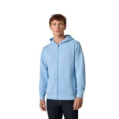 ID PRO Wear CARE 0388 hættetrøje med lynlås, lys blå