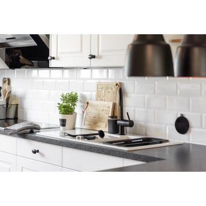 WENKO Kitchen Sivo skyllekurv til vask, justerbar 37-50 cm