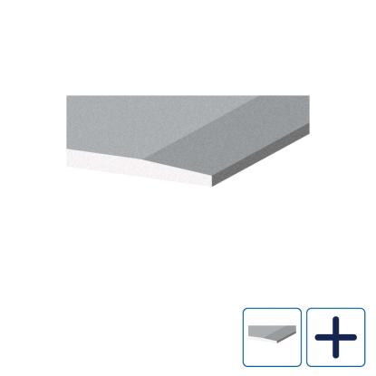 Siniat gipsplade med spartelkant, 12,5 x 900 mm