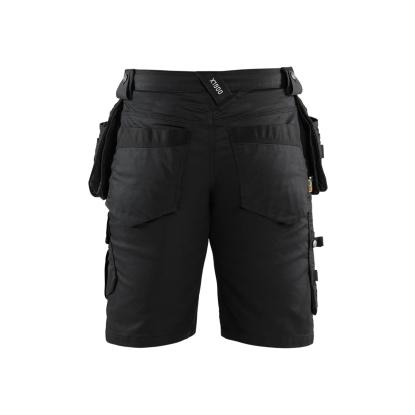 Blåkläder 1992 håndværker shorts stretch x1900, sort/sort