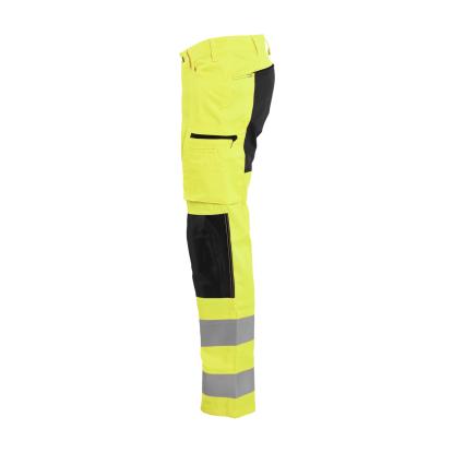 Blåkläder 1585 high vis buks med stretch, hi-vis gul/sort