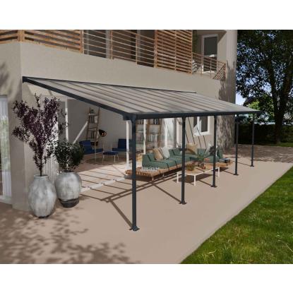 Canopia by Palram Feria terrasseoverdækning, antracitgrå - 26,9 m²