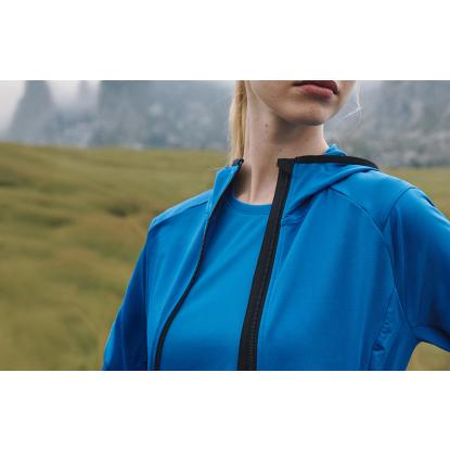 GEYSER G11080 stretch hættetrøje, dame, kongeblå