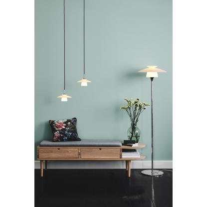 Halo Design Scandinavia pendel, Ø20 cm, G9, opal/krom