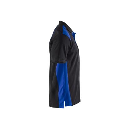 Blåkläder 3324 poloshirt, sort/koboltblå