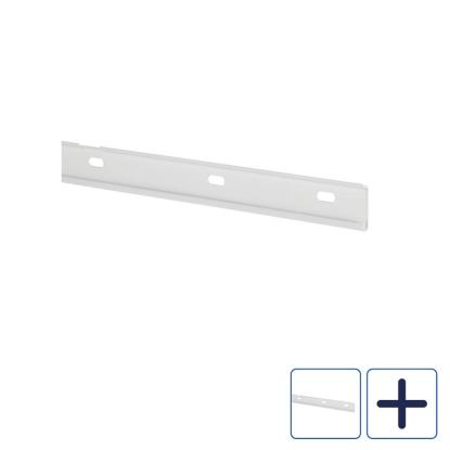Décor+ bæreliste, mat hvid 