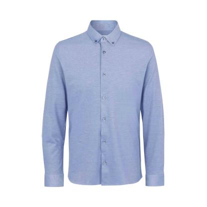 Seven Seas S86 The Jersey skjorte, slim, lys blå