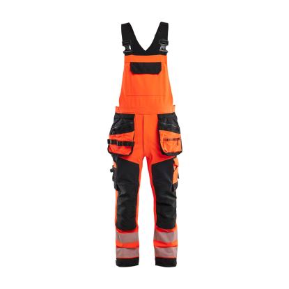 Blåkläder 2626 high vis overall 4-vejs stretch, hi-vis rød/sort