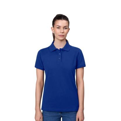 ID 0527 poloshirt med stretch, dame, kongeblå