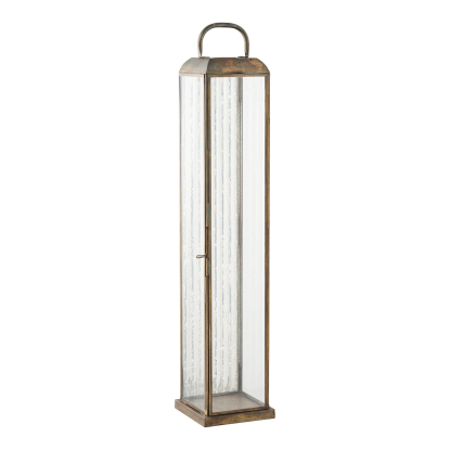 Herslev lanterne, antik messing look, H60 cm