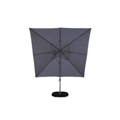 Venture Design Leeds parasol, sort/mørkegrå, 300 x 300 cm