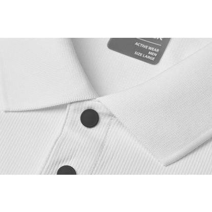 GEYSER G21004 active poloshirt, hvid