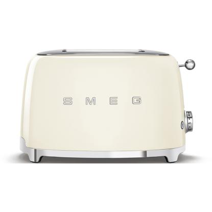 Smeg TSF01CREU brødrister til 2 skiver brød, 950W, creme