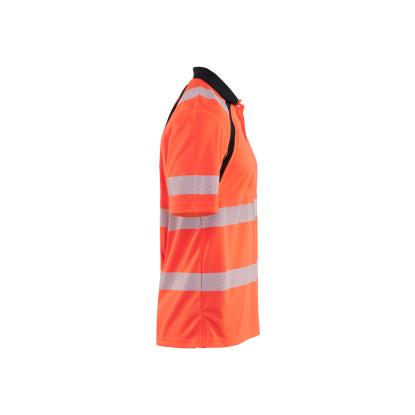 Blåkläder 3595 high vis poloshirt, hi-vis rød/sort