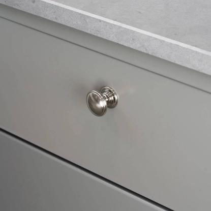Beslag Design 24466 knop, Ø25 mm, forniklet