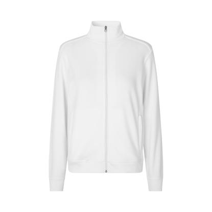 ID PRO Wear CARE 0383 cardigan, ubørstet, dame, hvid