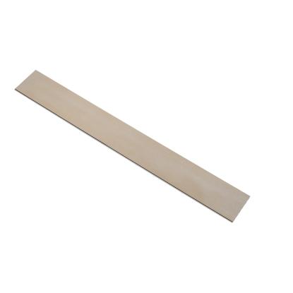 I-Wood Basic Original akustikpanel, hvid olieret, grå filt og sort kerne, egefiner, 17 x 300 mm 