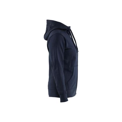 Blåkläder 3395 dame hættetrøje full-zip, mørk marineblå