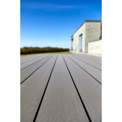 Wimex Fur Classic terrassebræt, 23 x 146 x 3600 mm, koksgrå