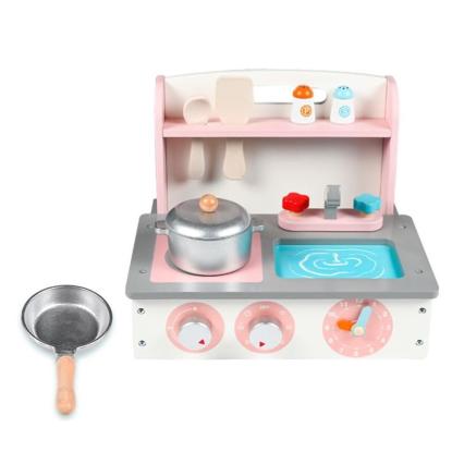 Kids Zone legekøkkenbord, 33,5 x 26,5 x 24,5 cm, pink