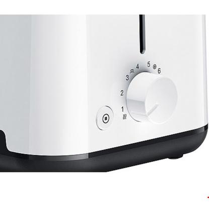 Braun HT 1010 brødrister til to skiver, 900W, hvid