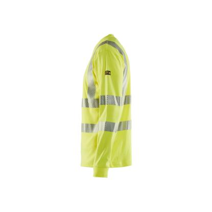 Blåkläder 3481 multinorm t-shirt lang ærme inherent, hi-vis gul