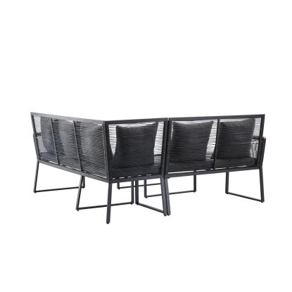 Venture Design Dallas sofasæt, sort/grå