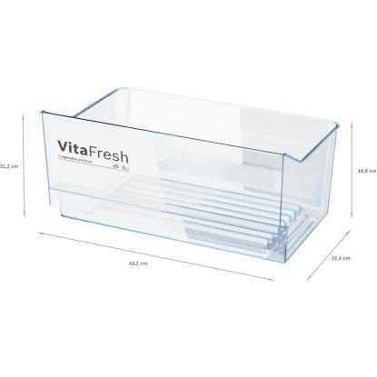 Bosch KSV36VLDP fritstående køleskab, 346 liter
