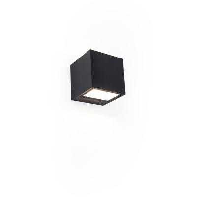 LUTEC GEMINI udendørs LED væglampe, up/down, H8,5 cm, IP54, sort