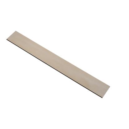 I-Wood Basic Mixed akustikpanel, klar olieret, sort filt og sort kerne, egefiner, 17 x 300 mm 