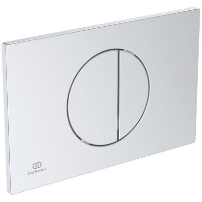 Ideal Standard Oleas mekanisk kontrolplade, sølv, 230 x 150 mm