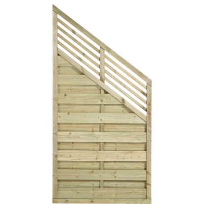 PLUS Newline skråelement, nåletræ, 90 x 180/110 cm