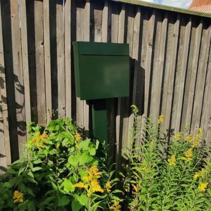 Glori ir Ko LB52 kolonihavepostkasse, mørk grøn