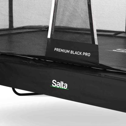 Salta Premium Black Pro trampolin med sikkerhedsnet, 300 x 200 cm, sort