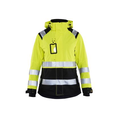 Blåkläder 4904 dame high vis skaljakke, hi-vis gul/sort